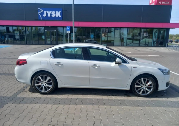 Peugeot 508 cena 38000 przebieg: 175326, rok produkcji 2017 z Kolno małe 137